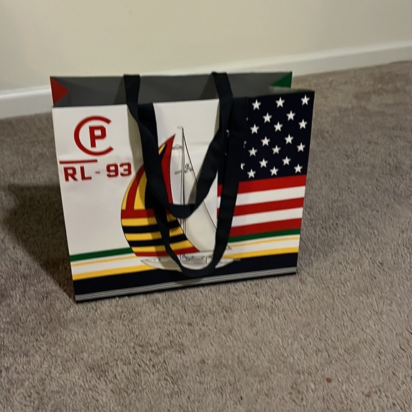 Polo Ralph Lauren CP93 Regatta RLPYC Sailing Shopping Bag new display 1993 93 - Picture 3 of 7